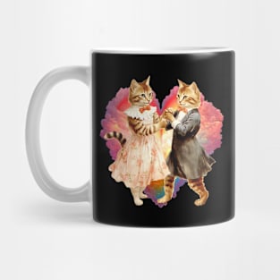 The Love Cats (No Text) Mug